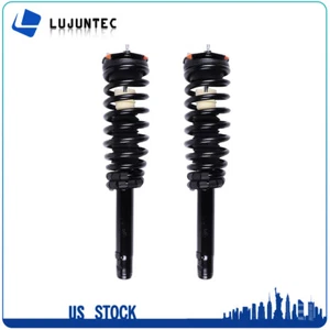 Set (2) Front Struts With Coil Spring For 2010 2011 2012 Ford Fusion 2.5L - Picture 1 of 5
