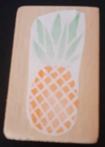 Motivstempel Stempel Ananas Basteln Kartengestaltung scrapbooking - Bild 1 von 3