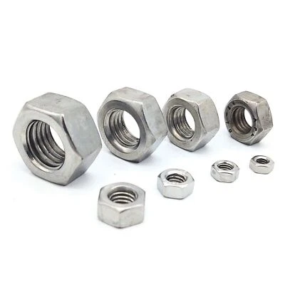 Sechskant-Mutter DIN 934 Edelstahl A4 Rostfrei Mutter  M2 - M 30 - Bild 1 von 4