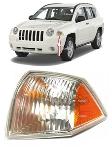 FRONT LEFT TURN SIGNAL INDICATOR LIGHT LAMP FITS FOR JEEP COMPASS 2007-2011 - Picture 1 of 4