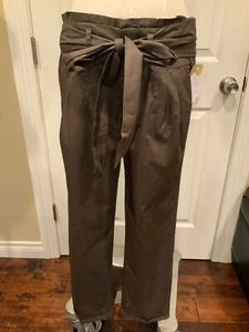 Cartonnier Dark Gray With Tie Belt Pants, Size 2 (US)  - Picture 1 of 7