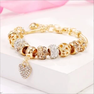 Damen Armband Einstellbar (Länge 19 cm) Wickelarmband Elegant armband Geschenk - Bild 1 von 5