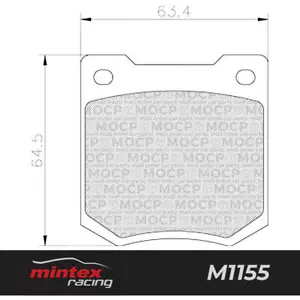 Pastillas de freno de alto rendimiento Mintex Racing MGB535 M1155 - Imagen 1 de 1