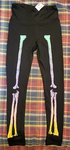 NEW kids girls SUGAR AND JADE skeleton pants leggings size L(12) - Picture 1 of 5