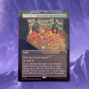 Laberintos Maze's End 1834 SLD Secret Lair 20 Ways To Die Commander Enchantment Magic The Gathering - Imagen 1 de 2