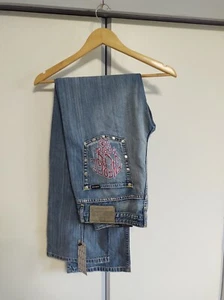 Mens Vintage Energie Straight Morris Serial Dead Denim Jeans W34 L34 - Picture 1 of 9