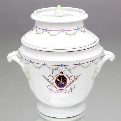 Fürstenberg um 1790: großer Eiskühler, Sorbetkühler, Klassizismus, Kühlgefäß - Bild 1 von 4