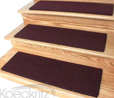 Koeckritz Classic 9 x 27 дюймов (комплект из 13) бордовые ступени для помощи собак - Изображение 1 из 2