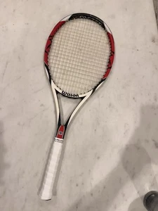 Wilson K Factor K Six.One Tour 90 Tennis Racquet 4 1/2 Roger Federer - Picture 1 of 8