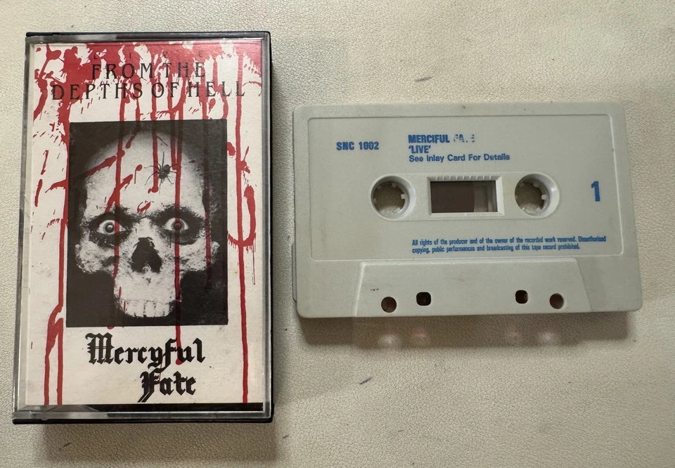 Mercyful Fate - Live From The Depths Of Hell  (Cass, P/Unofficial) 1984  SNC 100 - Image 1 of 2