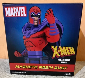 Animated Series X-Men Magneto Resin Bust Statue Diamond Select /3000 - Picture 1 of 13
