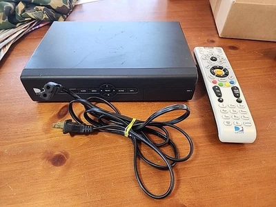 Direct TV Model D12-100 Satellite Receiver With Power Cord & Remote-tested/works - Image 1 of 4
