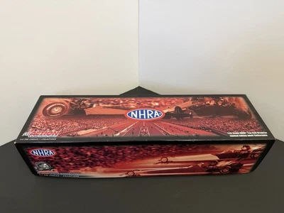 NHRA 1/24 LE Brandon Bernstein Autographed Budweiser Top Fuel Dragster 1/489 - Image 1 of 4