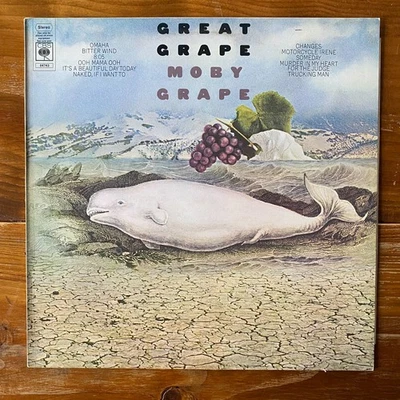 Moby Grape – Great Grape – Psych Rock Vinyl LP – RE UK - Skip Spence - Image 1 of 4