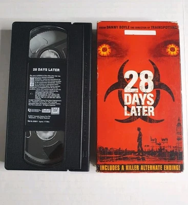 28 Days Later VHS Black Tape Alternate Ending 2003 Horror Zombie Movie (Photos) - Image 1 of 4