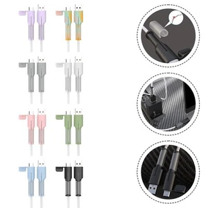 Protecteur de câble USB C sûr design élégant en silicone pour améliorer la - Photo 1 sur 61