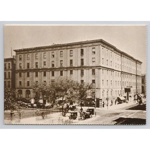 Vintage Pflanzerhaus St. Louis Missouri Postkarte 1880er Autos - Bild 1 von 2