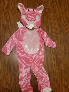 Lil Piggy rosa Baby Ferkel Kostüm für 6-12 Monate Kleinkind Halloween - Bild 1 von 10