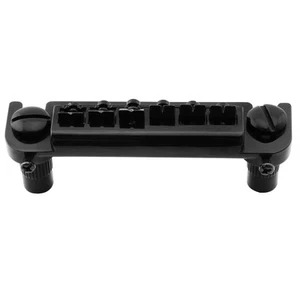 Musiclily Pro Black 52.5mm Wraparound Bridge Tailpiece For Epiphone LP Guitar - Picture 1 of 5