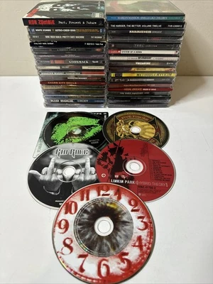 Lot Of 38 CDs Alternative Industrial Gothic Nu Metal - NIN Tool Zombie Marilyn Foto 1 de 4