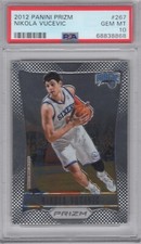 2012 PANINI PRIZM BASKETBALL #267 NIKOLA VUCEVIC ROOKIE CARD PSA 10 GEM MINT