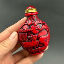 Rare hand-carved snuff bottle in ancient China
