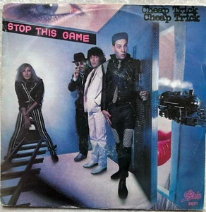 Cheap Trick - Stop This Game / Who D'King - 1980 - 45RPM w/Pic Sleeve - Holland - Picture 1 of 4