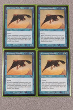 MAGIC THE GATHERING SCREAMING SEAHAWK 4XPLAYSET - ONSLAUGHT - COMMON - LP - MTG