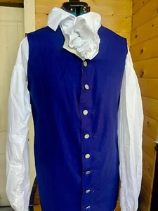 18th Century Reenactment Men’s vest and shirt set - Picture 1 of 5