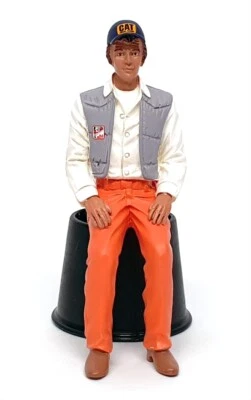 KK-Scale Road Kings 1/18 Scale RK18A013 - Trucker Cledis Sitting Figure - Image 1 of 4