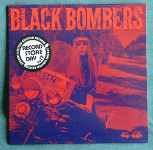 BLACK BOMBERS - RUSH - A/B UK 2017 1st PRESS 7" VINYL SINGLE - EX/EX - Picture 1 of 4