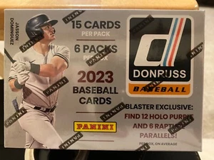 2023 Panini Donruss Baseball Factory Sealed Blaster Box Nice - Picture 1 of 3