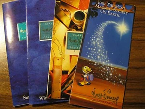 WALT DISNEY WDCC Brochures CHARTER, 1993, SUMMER/FALL WINTER/SPRING 1996 SET 4 - Picture 1 of 1