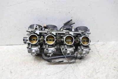 2002-2003 Kawasaki Ninja ZX9R Carburetor Carb Rack Intake Choke - Image 1 of 4