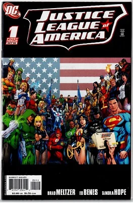 Justice League of America #1 DC Comics 2006 NM+ 9.6 - Image 1 of 4
