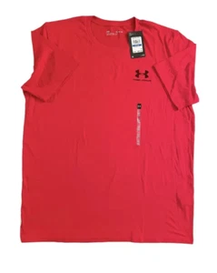 NWT Under Armour Men’s Sportstyle Lc SS Loose Tee Red XL - Picture 1 of 2