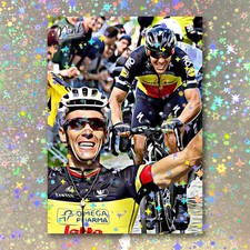 Philippe Gilbert Holographic High Gear Sketch Card Limited 1/5 Dr. Dunk Signed