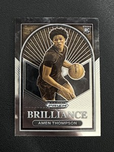 2023 Panini Prizm Draft Picks Amen Thompson RC Brilliance #11 
