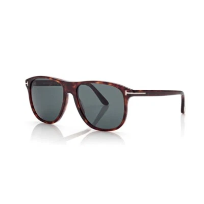 Gafas de sol Tom Ford Joni TF905 54V Dark Havana cuadradas marco de plástico 56-16-145 Foto 1 de 3