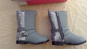 Carter's Tatiana Toddler US 5 Gray Mid Calf Boot 222 - Picture 1 of 7
