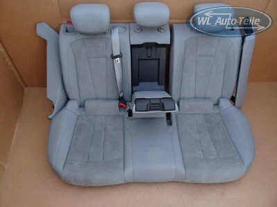 Audi A4 B9 8W AVANT Asiento Trasero Banco De Asientos Cuero Alcántara - Imagen 1 de 4