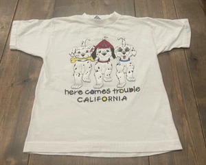Houston Overseas Imports (HOI) Unisex Tod “Here Dalmatians T-Shirt Size: S (2-4) - Picture 1 of 5