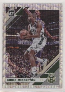 2019-20 Panini Donruss Optic Fanatics Wave Prizm Khris Middleton #71