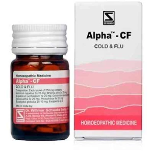 Willmar Schwabe Homeopathic Alpha - CF Tabs 20g Free Shipping - Picture 1 of 6
