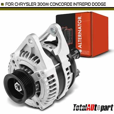 Nuevo alternador para Dodge Intrepid 2002-2004 Chrysler 130A 12V CW polea de 6 ranuras Foto 1 de 4