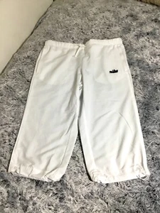 Damen Nike weiß Crop, Sporthose Hose. Größe M. 2 Seitentaschen mit Reißverschluss. - Bild 1 von 12