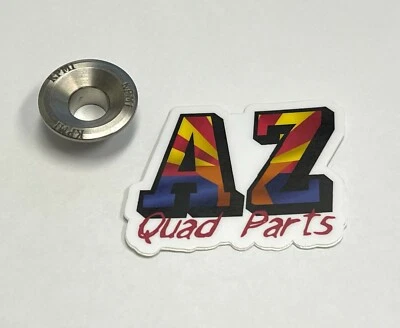 Retenedor de resorte de válvula de titanio blanco croquetas Yamaha Raptor Rhino 660 de repuesto Foto 1 de 2