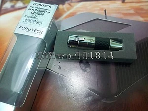 Furutech CF-601M(R)CF-602F(R) rhodiniert XLR Kohlefaser Stecker Stecker  - Bild 1 von 3