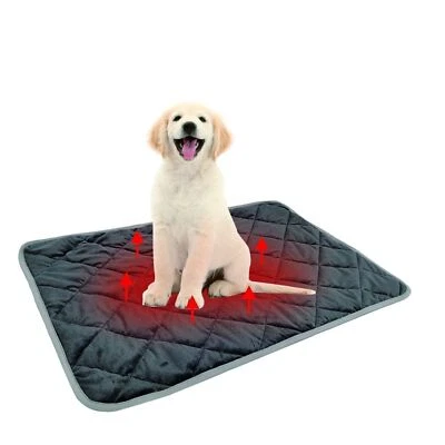 Alfombra térmica súper suave autocalentamiento almohadilla térmica manta alfombra de cama para mascotas para gato perro Foto 1 de 4