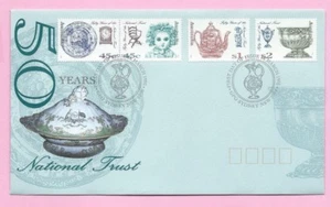AUSTRALIEN FDC 1995 - 50 Jahre National Trust - Shs GPO Sydney, NSW - Bild 1 von 2